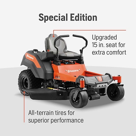 Husqvarna Z242F 42" Zero-Turn Mower | 21.5HP Kawasaki V-Twin