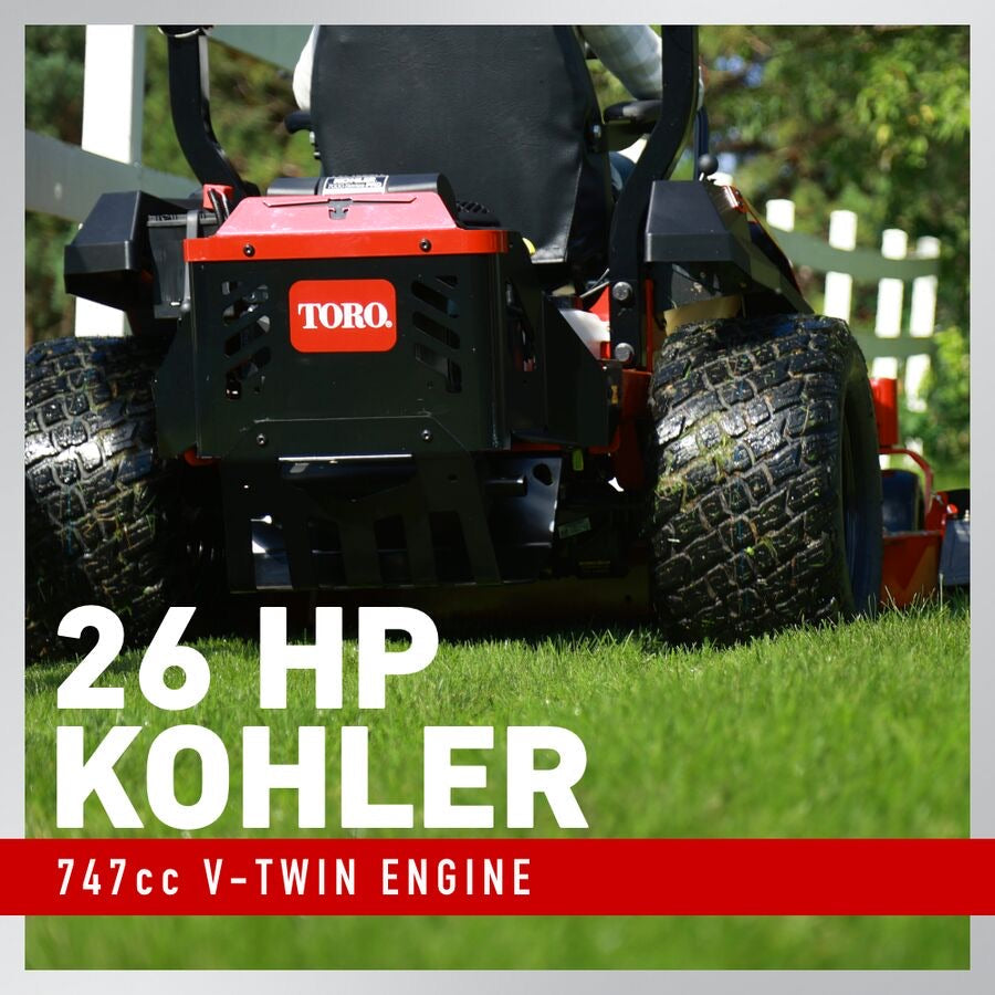 Toro TITAN MAX 60" Zero-Turn Mower | 26HP Kohler | IronForged Deck