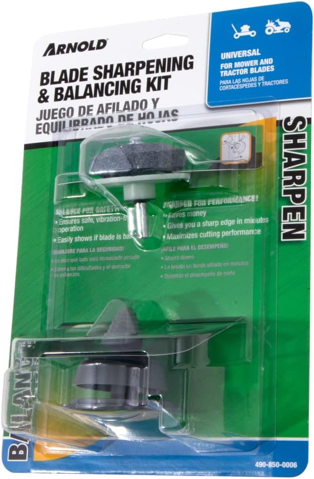 Universal Lawn Mower Blade Sharpener | Drill-Powered | All Brands