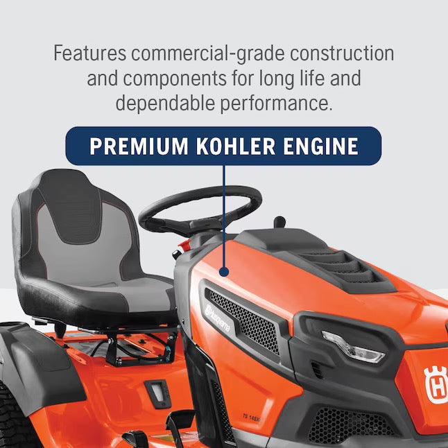Husqvarna TS148XK 48" Riding Lawn Tractor | 24HP Kohler V-Twin