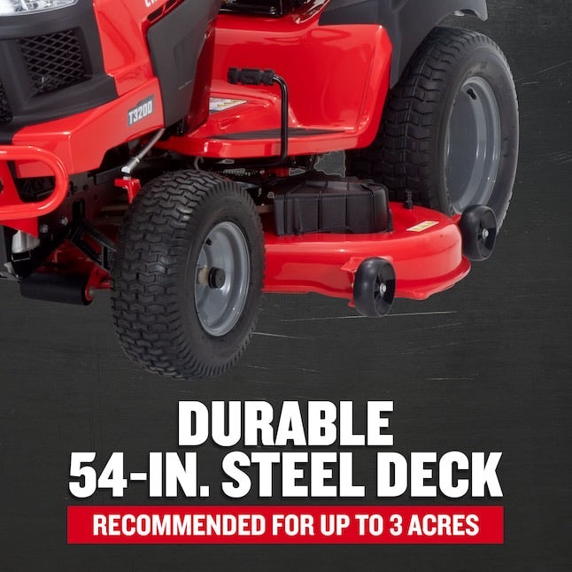 CRAFTSMAN T3200 Turn Tight 54" Riding Lawn Tractor | 24HP Kohler V-Twin