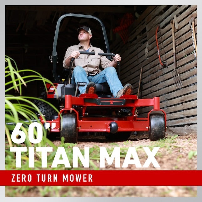 Toro TITAN 60" Zero-Turn Mower | 26HP Kohler V-Twin IronForged Deck