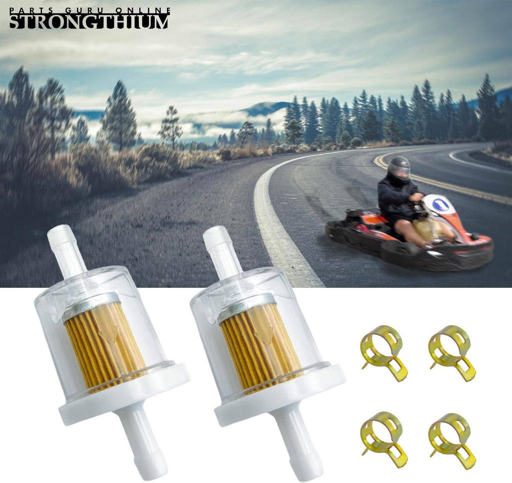 Toro Recycler Fuel Filter & Line Kit | OEM Replacement | 2-Pack