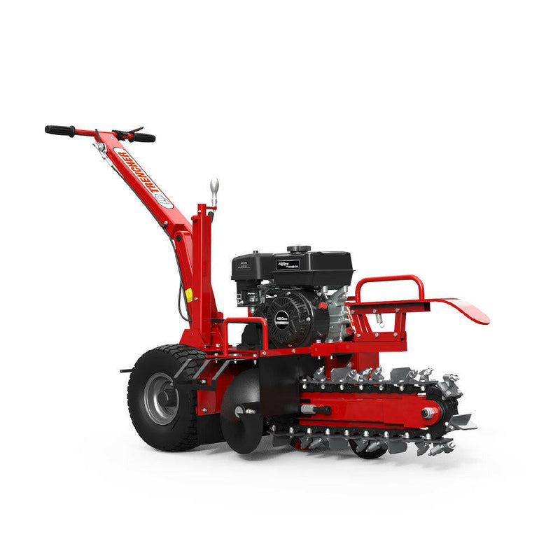 AGT TCR650 Walk Behind Trencher | 6.5HP Gas Powered Chain Trencher