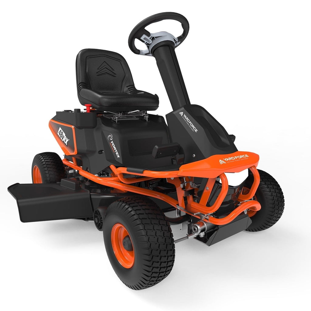 Yard Force 48V Battery-Powered 38" Riding Lawn Mower | Zero Emissions
